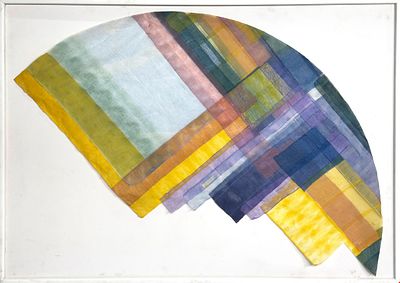 Italo Bressan 
Senza titolo. Italo Bressan Senza titolo, 2018Acrilico su collage di garze 