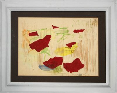 Arturo Vermi 
Papaveri. Arturo Vermi Papaveri, 1979Tecnica mista su carta, 35x49Archivio Arturo 