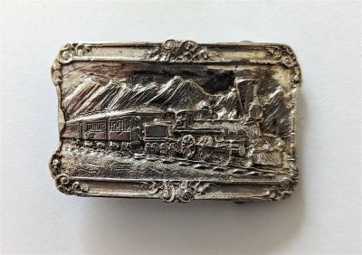 Antique / Vintage Belt Buckle Sterling 2.9 oz. We have included quality images to show their 