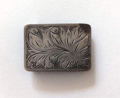 Antique / Vintage Belt Buckle Sterling 1.1 oz. We have included quality images to show their 