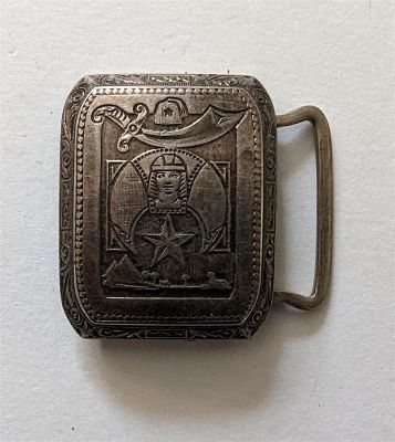 Antique / Vintage Belt Buckle Sterling 0.5 oz. We have included quality images to show their 