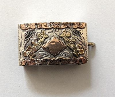 Antique / Vintage Belt Buckle Sterling 0.7 oz. We have included quality images to show their 