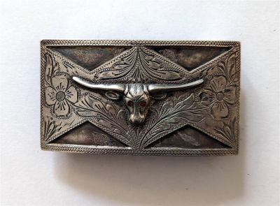 Antique / Vintage Belt Buckle Sterling 3.0 oz. We have included quality images to show their 