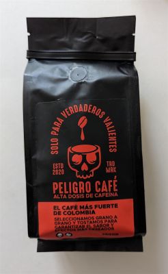 Authentic Top Colombian Coffee PELIGRO CAF&Atilde;‰ Strong Caffeine. The auctioner recommends one of 