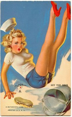 Original A MUTOSCOPE CARD Pin UP Girl 1940'S - 1950s. This lot is coming from the estate of a 