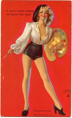 Original A MUTOSCOPE CARD Pin UP Girl 1940'S - 1950s. This lot is coming from the estate of a 