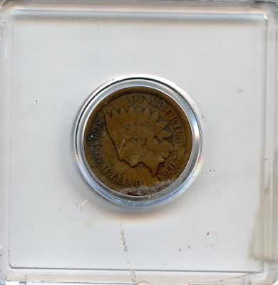 Scarce Antique US Coin Collectors Indian Head One Cent 1907. This lot is coming from the estate 