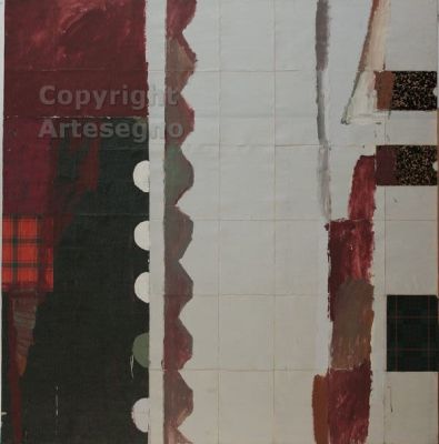 James Brown (1951) - Mixed media on canvas UnframedPhoto-certificate by the artistLabels of Museo 