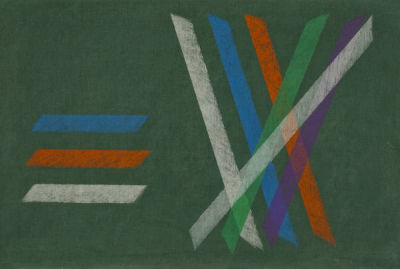 Piero Dorazio (1927-2005) - Oil on canvas 
UnframedImportant and historical work by Dorazio 