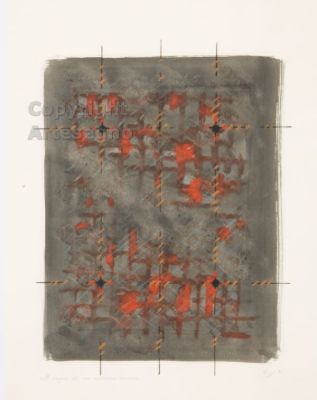 Gastone Biggi (1925-2014) - Tempera on paper 
FramedPhoto-certificate by Archivio Gastone Biggi 