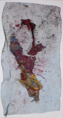 Yasuo Sumi (1925-2015) - Mixed media on mesh 
FramedPhoto certificate by Sumi Archive ID 309Work 
