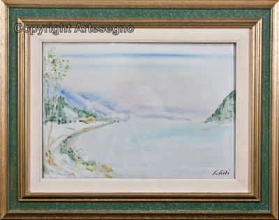 Fioravante Seibezzi (1906-1975) - Oil on canvas 
cm 35x50 
Senza titolo Framed Signed bottom right