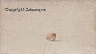 Claudio Bonichi (1943) - Oil on wood panel 
cm 31x54 
2002 
Metafisica Unframed Signed and dated 