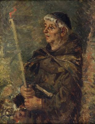 Marco Novati (1895-1975) Senza titolo Olio su cartone cm 40x30 Firma in basso... - Marco Novati 