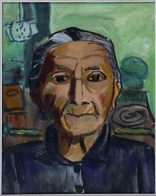 Giorgio Dario Paolucci (1926-2019) Senza titolo, 1960 ca Olio su tela cm... - Giorgio Dario 