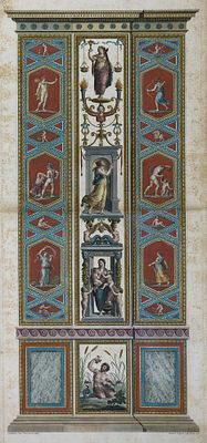 Giovanni Volpato (1735-1803) Logge di Raffaello nel Vaticano, 1776 Incisione... - Giovanni Volpato 