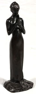 Paolo Petrovich Troubetzkoy (1866-1938) Fanciulla con la treccia Scultura in... - Paolo Petrovich 