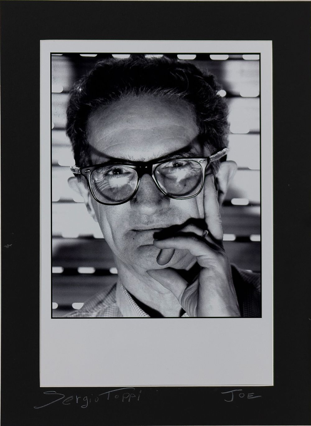 Joe Zattere (1957) Ritratti, 1993-1995 Lotto unico di 3 fotografie in bianco... - Joe Zattere 
