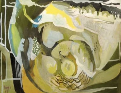 FRANCISCO BORES 1898-1972 Madrid 1898 - 1972 Paris (Spanis - Still Life with Pears, 1969. FRANCISCO 