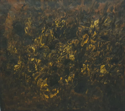 Meir Steingold - Desert Landscape. Oil on canvas, signed, 96x80 cm.