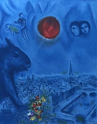 Marc Chagall - "Pientures Recentes" (1978) 
Hand signed by the artist, and dated, color poster 