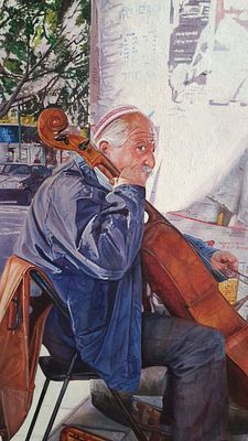 Gustavo Bar Valenzuela - צלן רחוב. Gustavo Bar Valenzuela was born in Santiago, Chile in 1974. He 