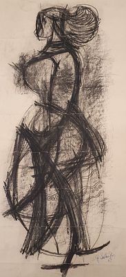 Attributed to Graham Sutherland OM ( 1903 – 1980) - Dancer. Graham Vivian Sutherland OM ( 1903 – 