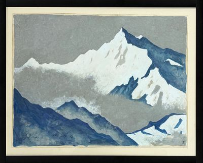 Nicholas Roerich (1874-1947)-ניקולאי רוריך-Russian artist - הרים. ניקולאי רוריך (1874-1947 Nicholas 