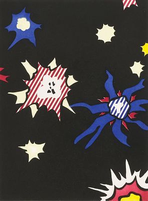 Roy LICHTENSTEIN (1923-1997) - The New Fall of America | La nouvelle chute de L'Am&eacute;rique(1991). Roy 