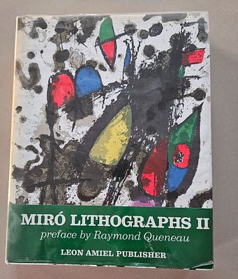 BOOK-Joan Mir&oacute; Lithographs II - Book: Joan Mir&oacute; Lithographs II. 
Mourlot, Fernand and Raymond 