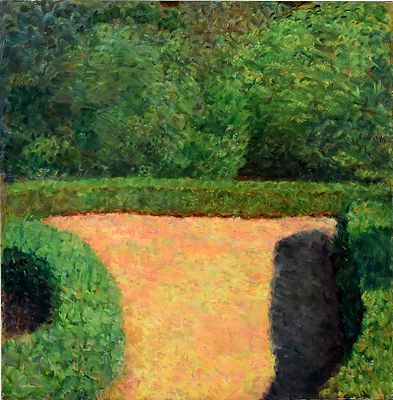 JAN RAUCHWERGER b. 1942 1942 Bairam Ali, Turkmenistan (Israeli) - Garden View, 1987. Technique: 