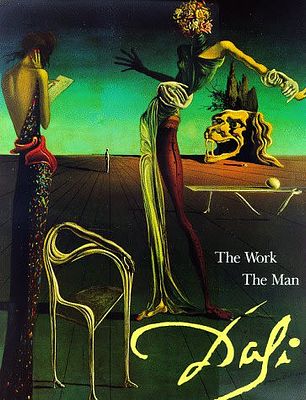 Salvador Dali - Dali: The Work the Man Descharnes, Robert. !This large, bautiful and heavy (almost 