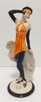 פיסלון דקורטיבי ונדיר בסיגנון ארט דקו של האמן האיטלקי הנודע ללא פגמים חדש בקופסא המקורית כ 26 