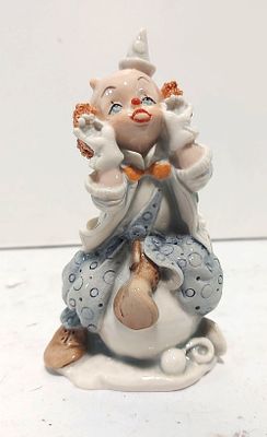 ליצן -פיסלון דקורטיבי של האמן האיטלקי הנודע ללא פגמים חדש בקופסא המקורית כ 13 ס"מ גובה 