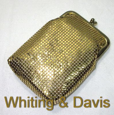 Уайтинг и Дэвис Whiting & Davis Портсигар в оригинальной коробке 12.0 см. Х 8.0 см. Х 3.0 см