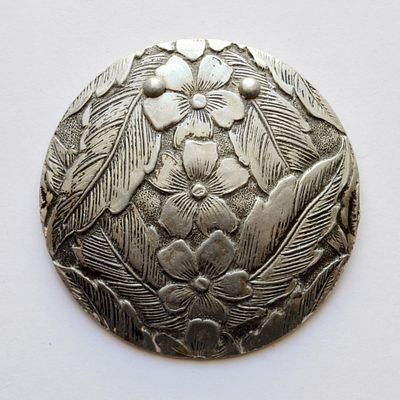 Арт Деко. Большая винтажная брошь . Маркировка отсутствует. Производство США.