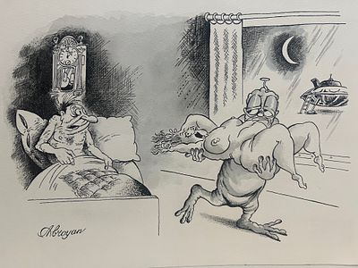 В. Аброян. "Дегустация". Каталог фестиваля
Сатирикон. Легница. Польша 2019 год - 37х29 см.