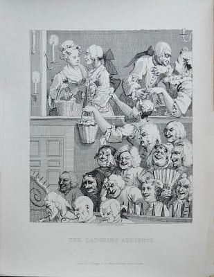 Уильям Хогарт. Бумага, гравюра на стали, опубликованная в 1833 году, Лондон для Полн.собрания