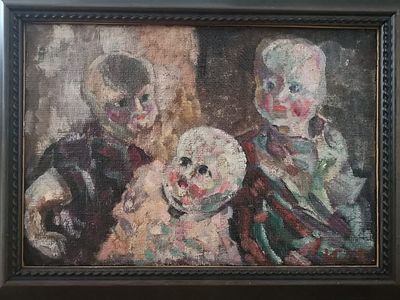 Иванов Игорь "Три куклы" (2001г.)
Холст, масло. 29х42см.
Игорь Васильевич Иванов 