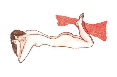 В. Зеленко "Сон".
. Материал: Чернила, акварель. 
Размер: 30х40 см. 
2024 год. 
Биография 