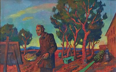 "Мир Ван Гога" 60*94 х/акр., 2023. Давыдов Михаил Сергеевич - родился в городе Мурманске 30 