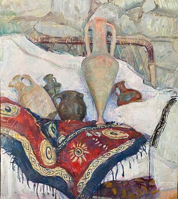 «Греческий натюрморт» х/м, 70/80 см , 2022год.
. «Греческий натюрморт» х/м, 70/80 см , 2022год. 