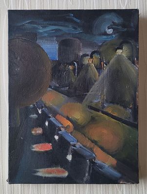 Селиванов "Свет, улица.фонари" к.м. 17-24