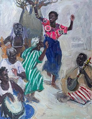 «Ритмы»
70х90 см; холст, масло; 2025 год. Марина Голозубова — художник-живописец из 