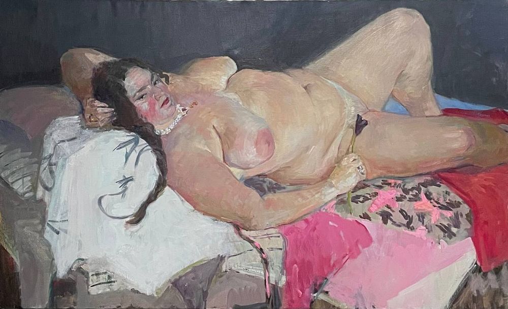 «Александра» 53000₽
73х120
Х/м
2024. Анастасия Давыдова в своем академическом творчестве 