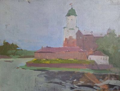 "Выборг"
30/40см , 2025год. Вера Волкова. 
Родилась в городе Смоленск, 10 октября 1999 году. 