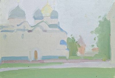 "Новгород"
20/30cм, 2025год. . Вера Волкова. 
Родилась в городе Смоленск, 10 октября 1999 году. 