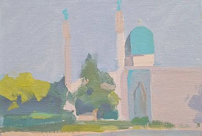 "Горьковская"
15/20см, 2025год. Вера Волкова. 
Родилась в городе Смоленск, 10 октября 1999 