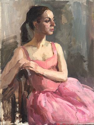 Этюд балерины 
30/40 . Гужбина Ольга Владимировна 
Республика Алтай 
2016 окончила с отличием 