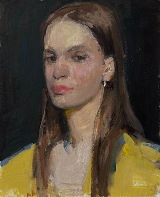 Этюд 
25/30 
Картон/масло. Гужбина Ольга Владимировна 
Республика Алтай 
2016 окончила с 